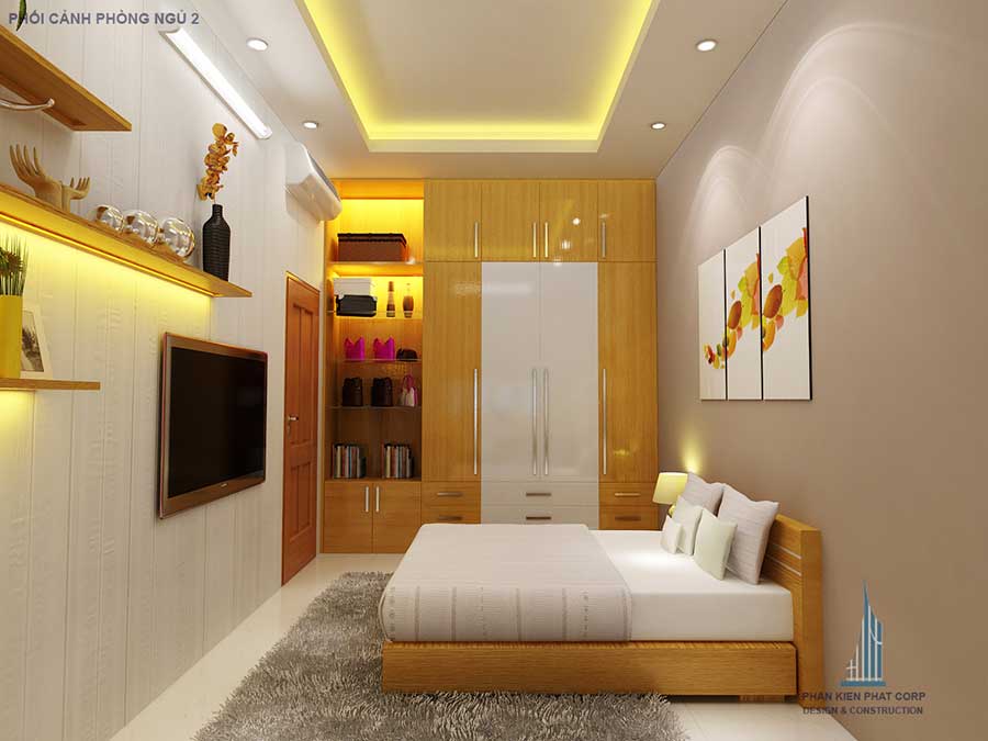 Thiết kế nội thất phòng ngủ nhà ở