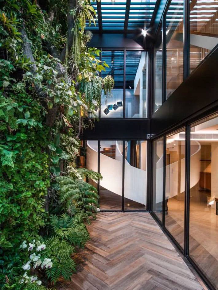 Thiết kế không gian xanh cho nội thất căn nhà