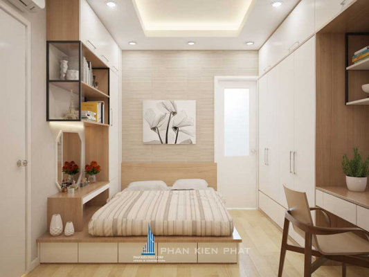 thiết kế phòng ngủ chung cư bình thạnh 3