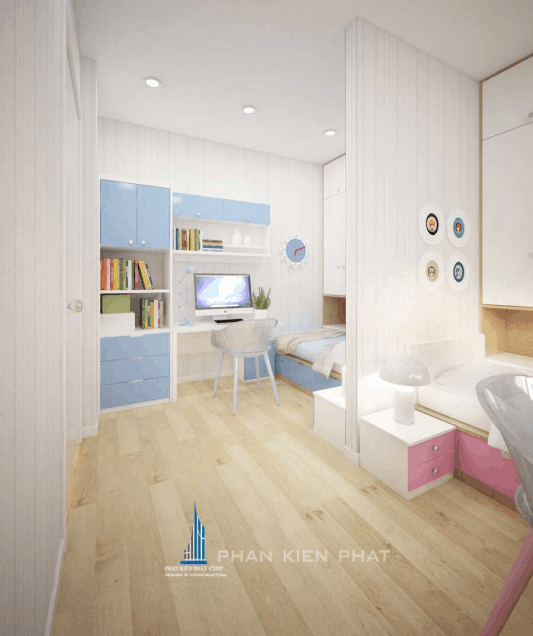 thiết kế phòng ngủ trẻ em 2