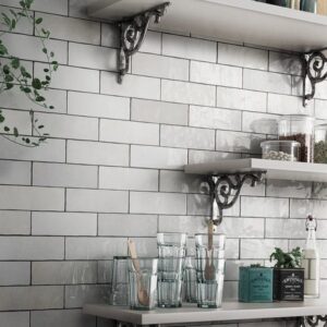 Gach The Op Tuong Artisan White 6 5x20 Home Garden 314